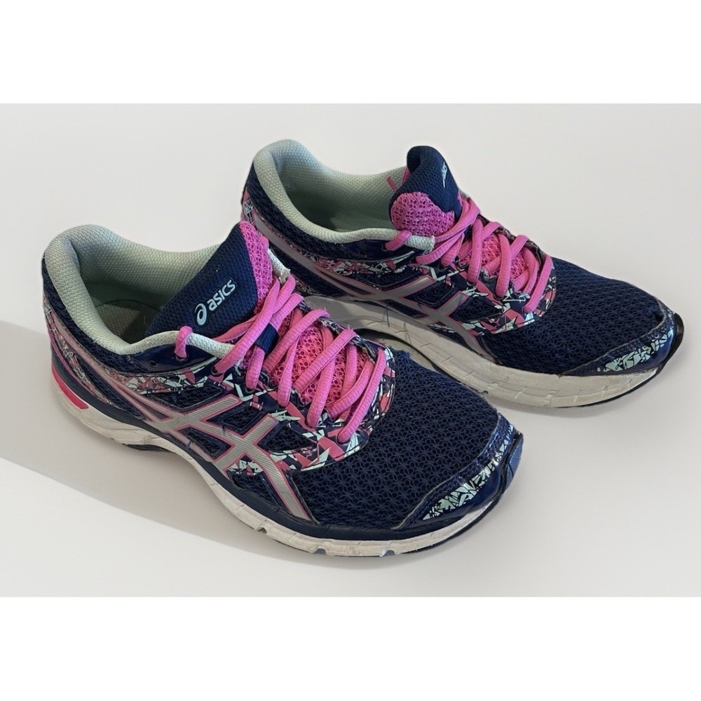 ASICS Gel Excite 4 women's size 7.5 Running‎ Shoes Navy Athletic sneaker Workout - Picture 3 of 5